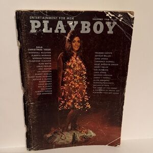 Vintage Playboy Magazine Cover December 1968